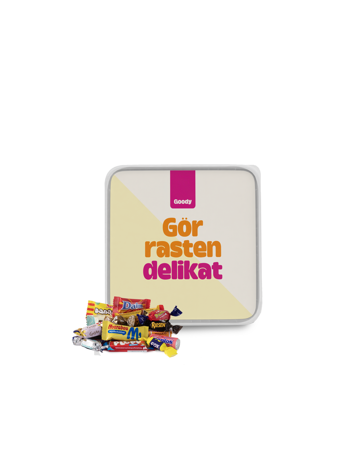 Fikaburk Favoritmix med dekal