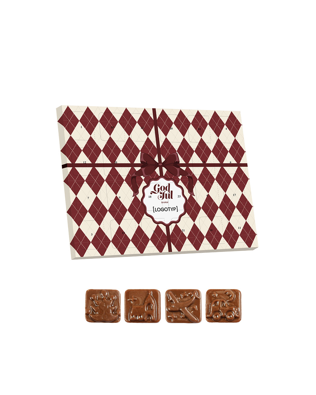 Adventskalender Mælkechokolade