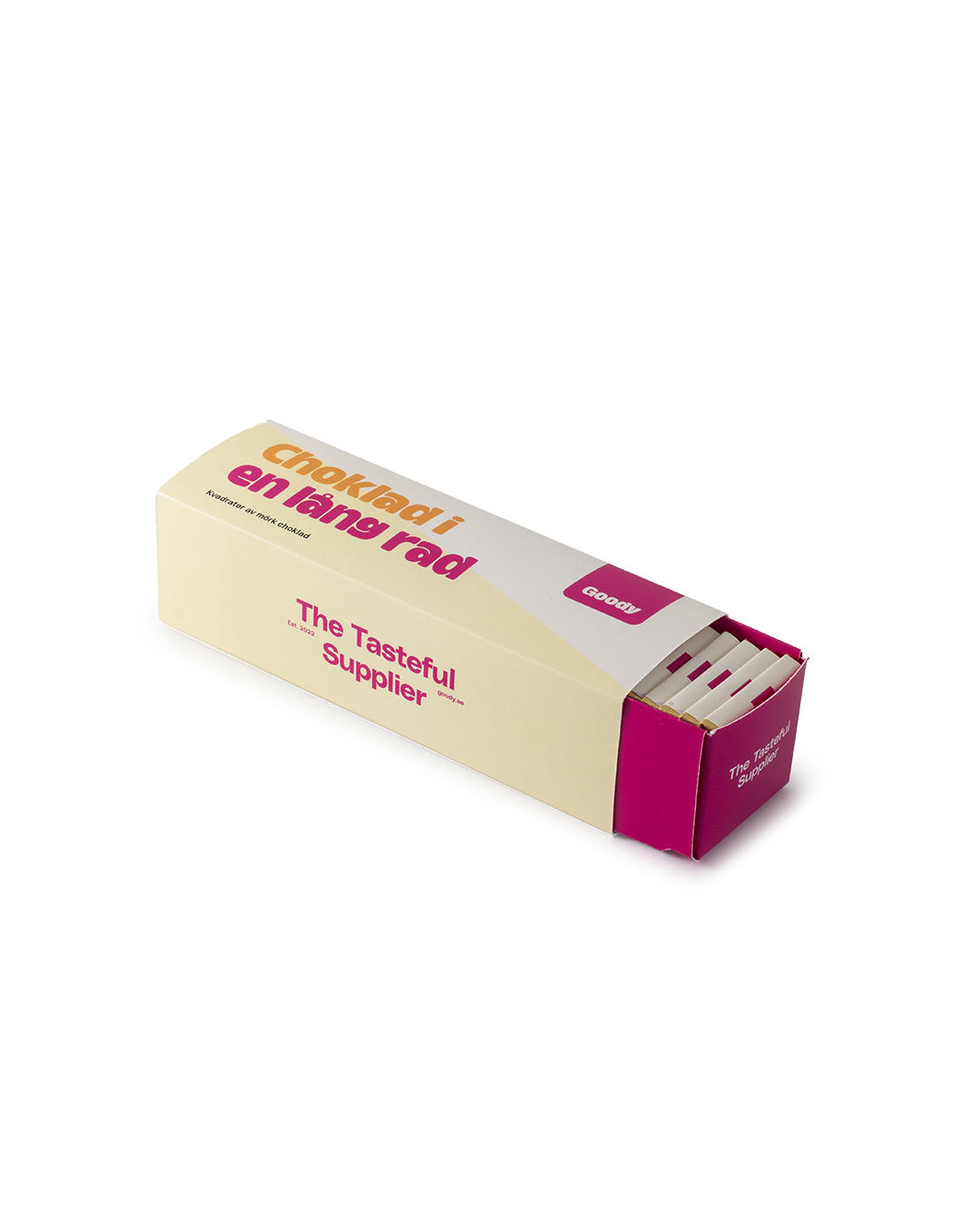 Chokladkvadrater 5g Eko & Fairtrade Standard