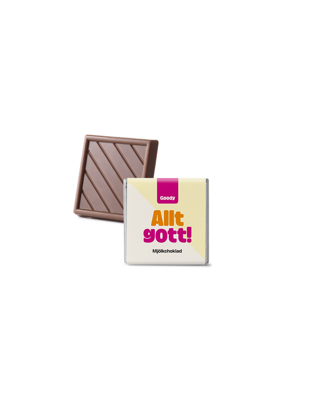 Chokladkvadrater 5g Eko & Fairtrade Standard