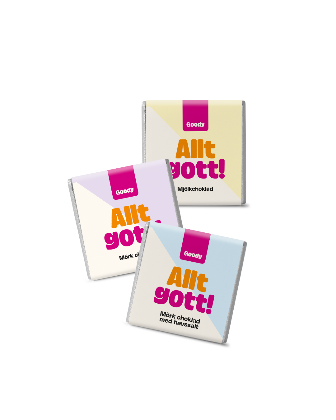 Chokoladefirkanter 5g Standard