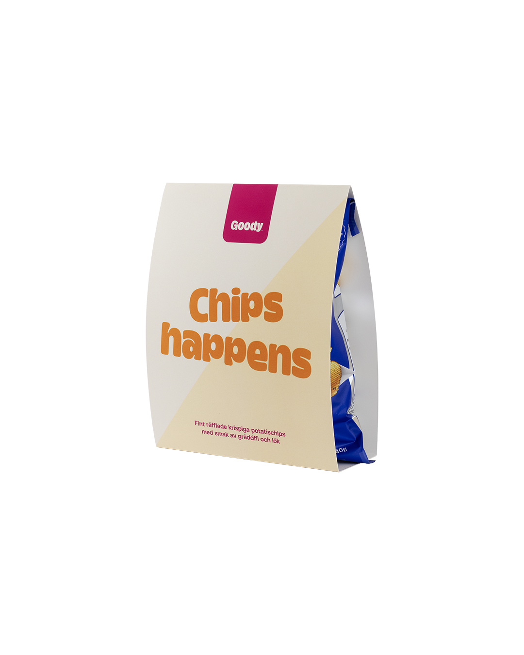 Chipspåse med sleeve 40g