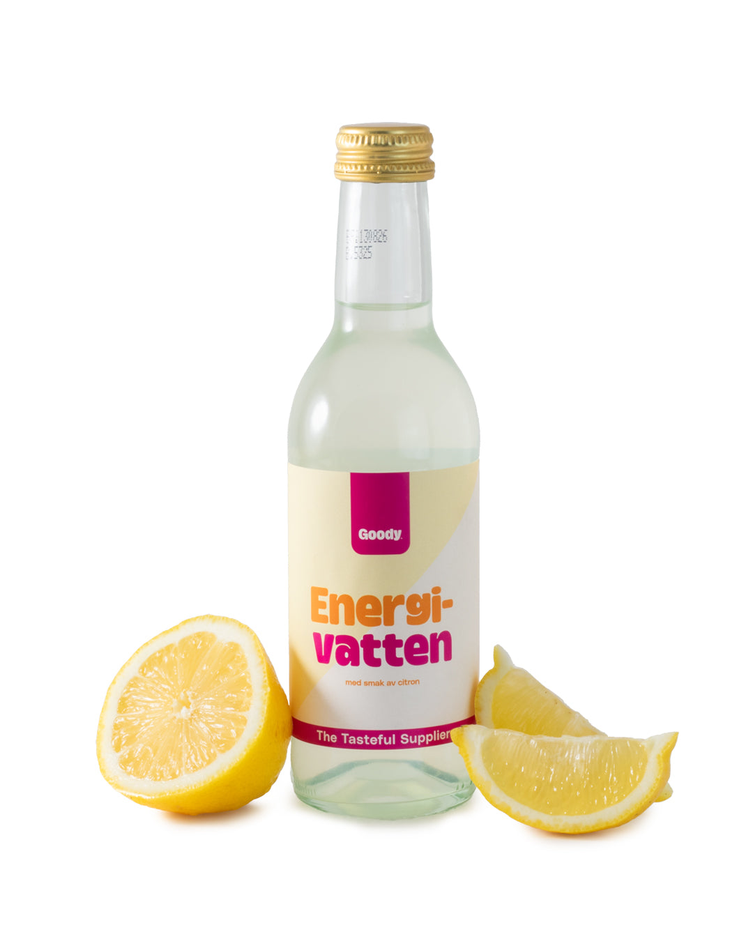 Energivatten med smak av citron