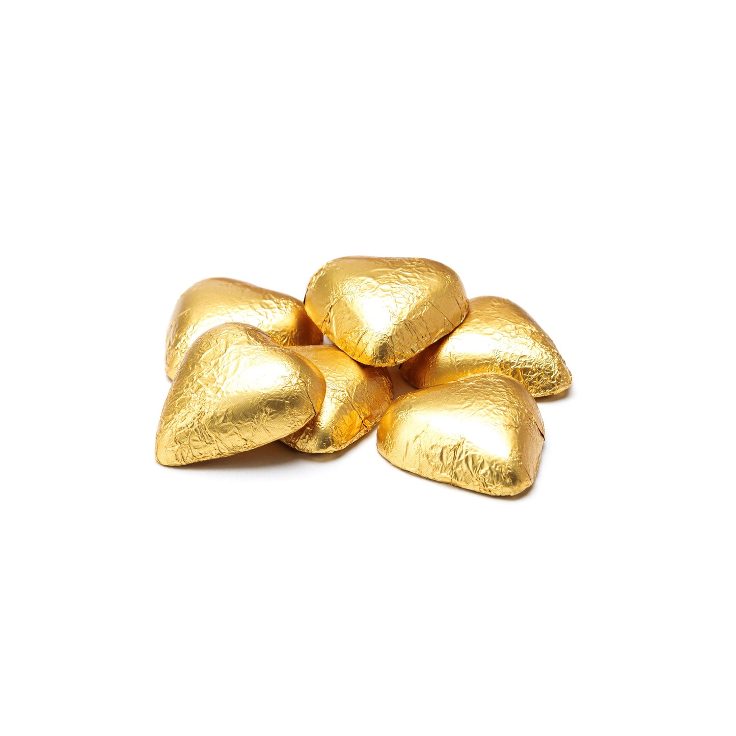 Chokoladehjerter med etiket