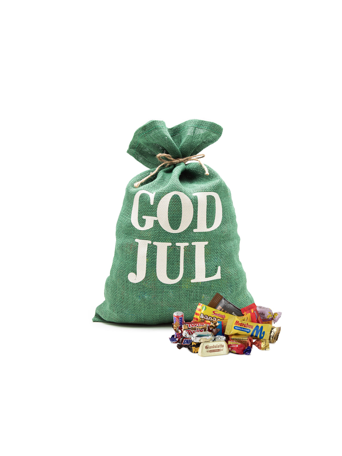 Jutesäck Grön
