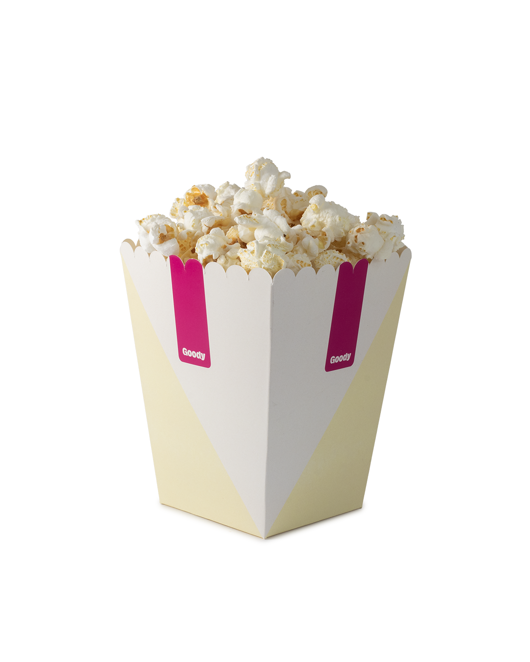 Popcornbägare Stor - Tom/Plano